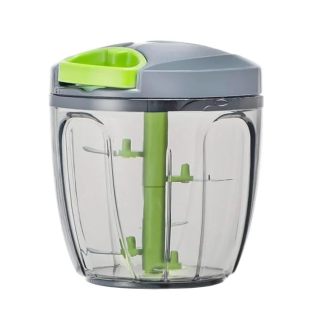 1000ml Large Handy and Compact Chopper with Stainless Steel 5 Blades